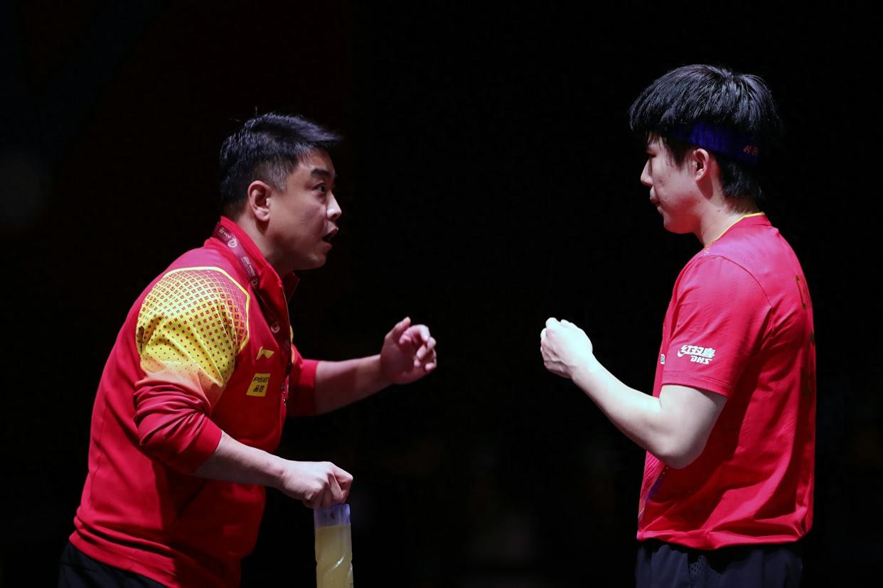 中国队力克法国队，王皓刷新纪录