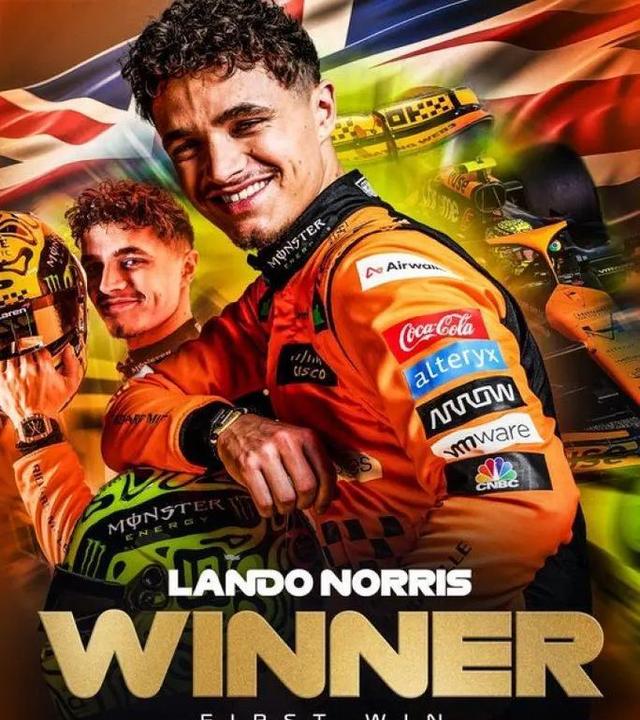 雷诺车队绝杀阿斯顿马丁，诺里斯关键制胜