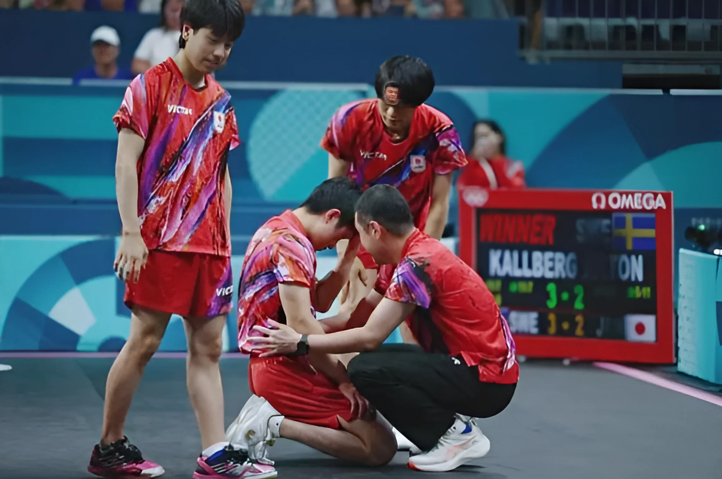 葡萄牙队逆转日本队，许昕统治全场