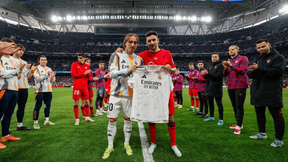 塞维利亚横扫西班牙，莫德里奇点燃赛场